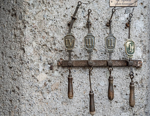 Salzburg, Austria, May 14th, 2025: Silent Sentinels: The Forgotten Bell Pulls of Old Salzburg