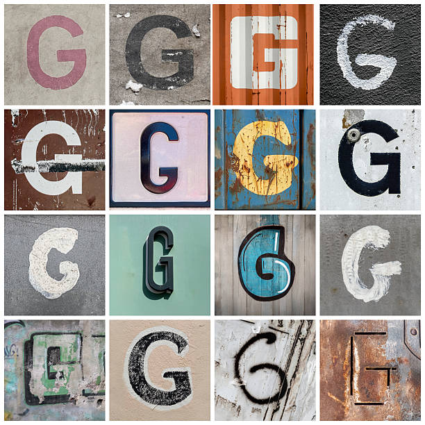 Urban street 16 letters G - #01