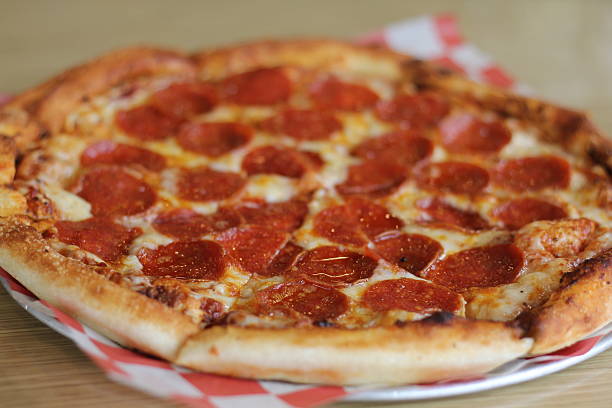 istock This mouthwatering image depicts a classic pepperoni pizza 2220132822