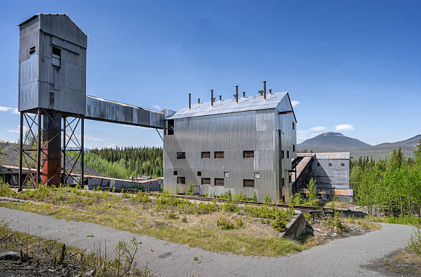 istock Buildings at an Abandoned Mine at Nordegg 2220136922