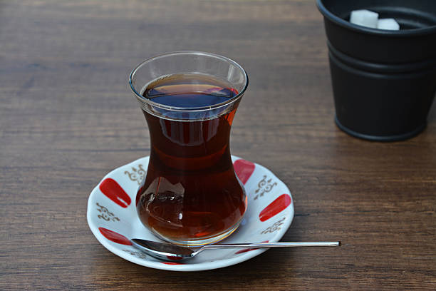istock Turkish Tea in classic glass cup 2220160440