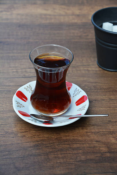 istock Turkish Tea in classic glass cup 2220160481
