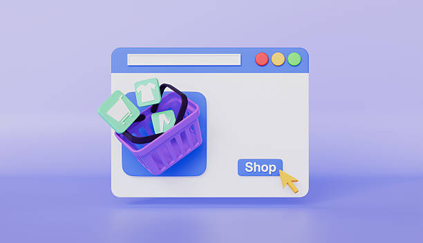 istock Web online shopping, Online shopping on application digital marketing concept 2220164651