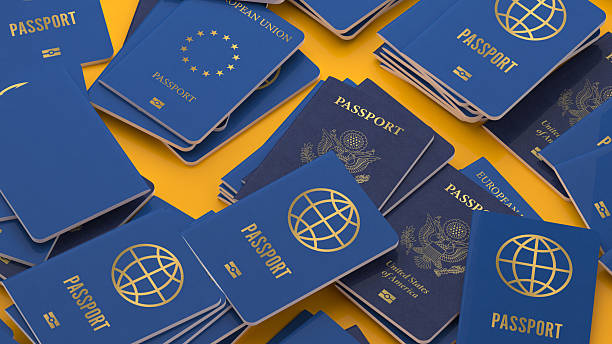 istock USA EU And International Passports 2220167335