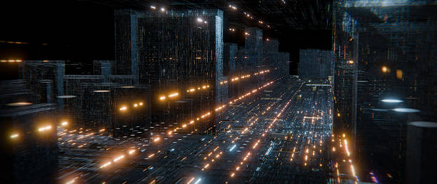istock Digital Cityscape: A Futuristic Urban Vision 2220174507