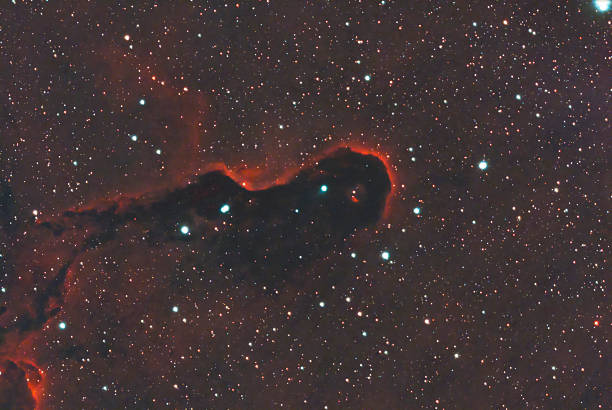 istock Elephant's Trunk Nebula (IC 1396A) a concentration of interstellar gas and dust in the constellation Cepheus 2220176228