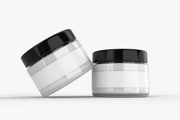 istock Realistic package cosmetics skin care products container mockup isolated on background. Template for make up, lotion, gel, moisturizer, serum, cream, healthcare, scrub, powder, branding package promo 2220180206