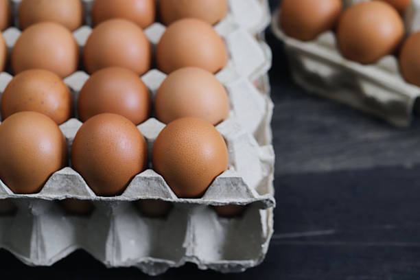 istock Fresh eggs from organic farms every morning 2220186271