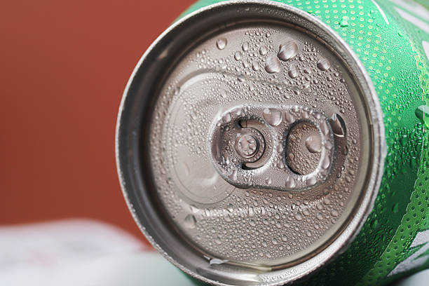 istock Cold canned beer ready to drink in the fridge 2220188937