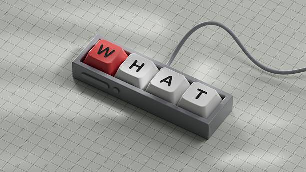 istock what? .the word spelled out using Computer keyboard keys. Education concept.3D rendering on white background. 2220199858