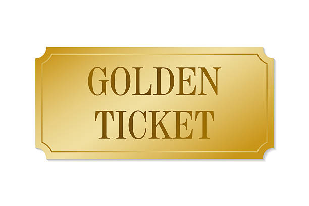 istock A mock-up of a gold coupon, sticker, or discount label, highlighted on a white background. 2220206467