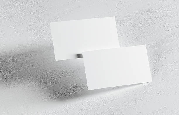 Business card template for mockup and design presentation