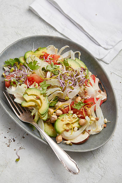 istock Mushrooms Carpaccio Avocado 2220217087