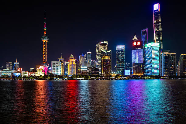 istock Shanghai Lujiazui at night 2220217154