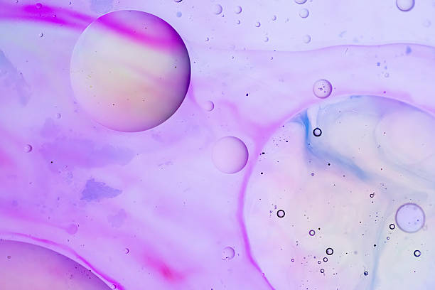 istock Bubbles in a fluid, extreme close-up, abstract background 2220219859