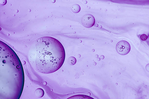 istock Bubbles in a fluid, extreme close-up, abstract background 2220219871