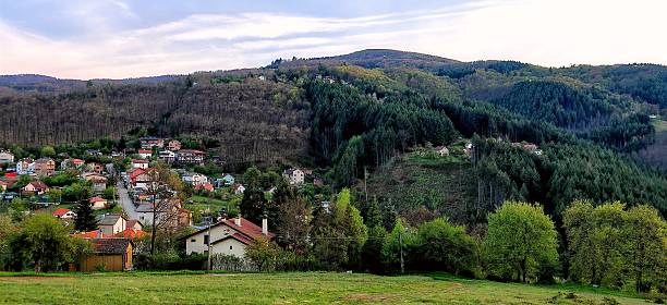 istock Town in the mountain 2220234815