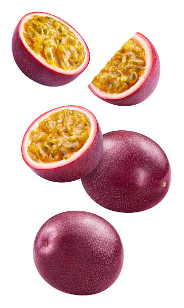 istock Passion maracuya fruit isolated on white background 2220245699