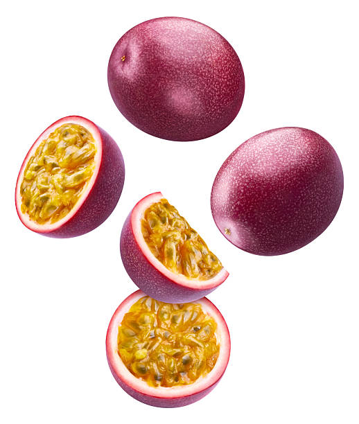 istock Passion maracuya fruit isolated on white background 2220245929