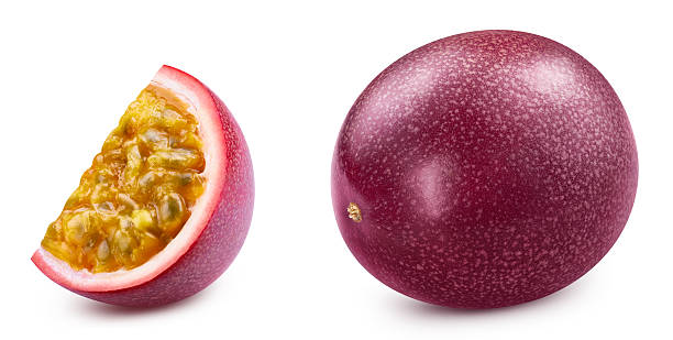 istock Passion maracuya fruit isolated on white background 2220246025