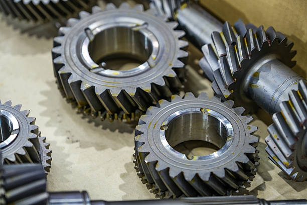 istock Gears for large machinery withstand torque 2220251301