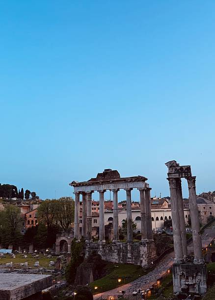 istock Roman ruins in Capitoline Hill. 2220265706