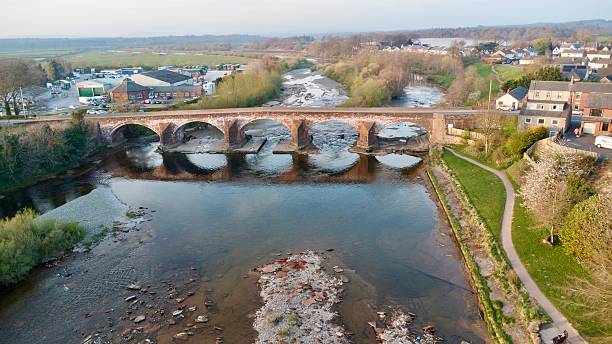 istock Longtown and River Esk from the Air 2220266448