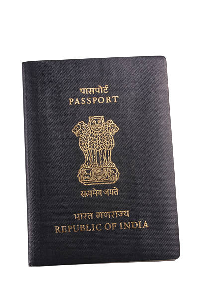 istock Indian Passports, White Background 2220279903