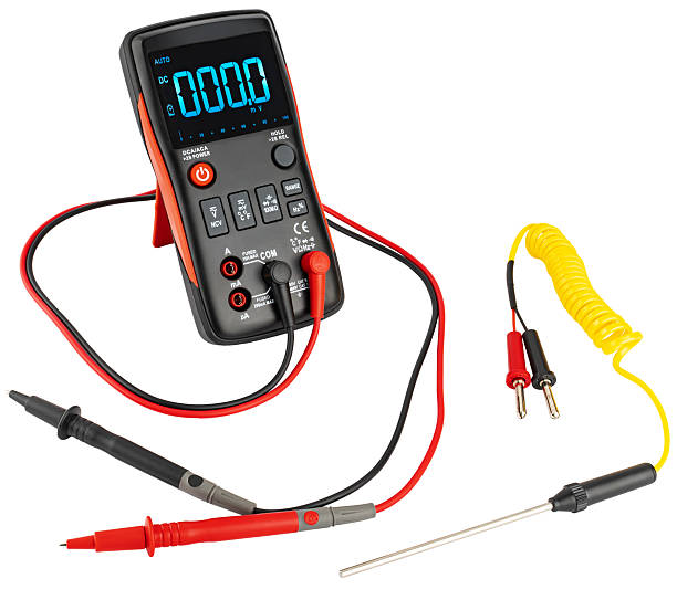 istock Universal DC and AC tester. On a white background. 2220289783