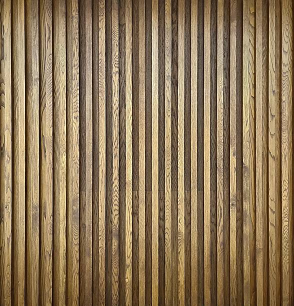 istock Vertical Wooden Planks Showcasing Texture and Natural Material Design 2220294537