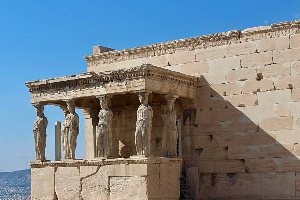 istock Statues at Acropolis of Athens 2220297185