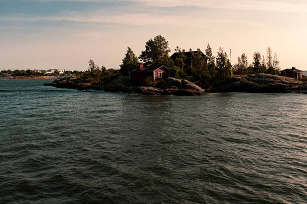 istock Islet in the bay of Helsinki. 2220311432
