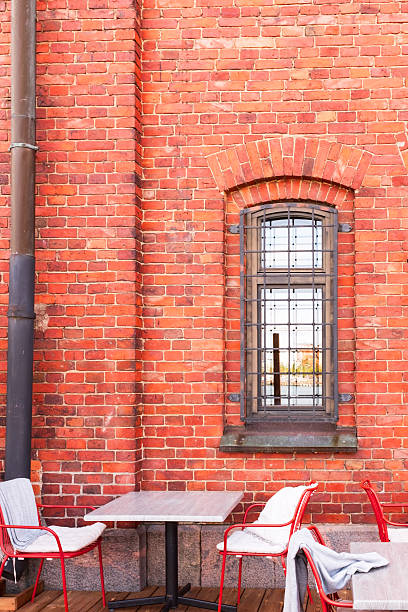 istock Glass windows detail on building facade. 2220311465