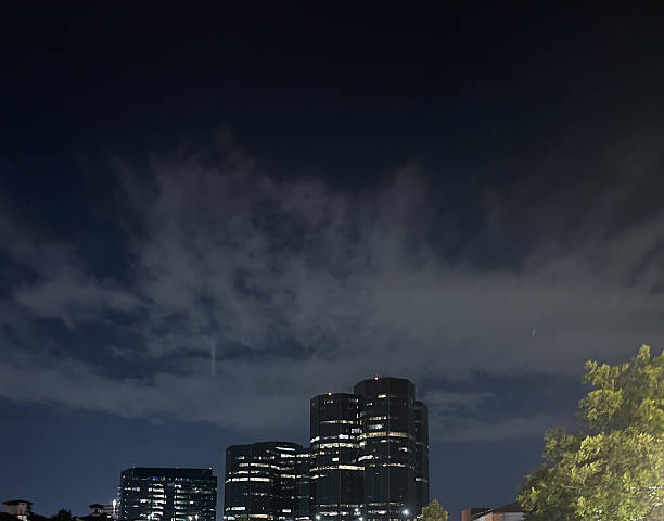 istock Night sky in Irving, Texas 2220315446