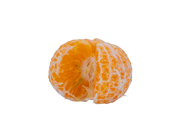 istock Peeled Tangerine Isolated on White Background 2220326724