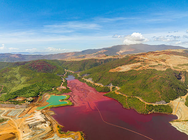 istock Mining nickel in the Philippines. Aerial view. 2220326827