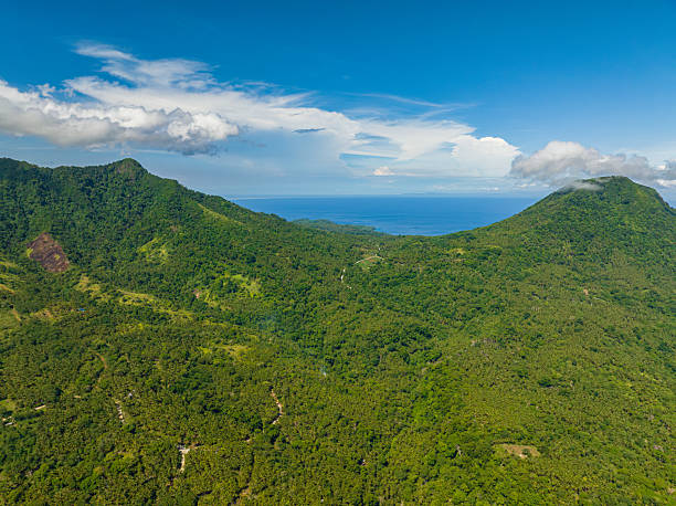 istock Mountain with forest in Camiguin Island. Philippines. 2220327424