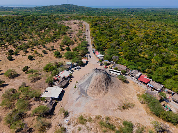 Aerial View of Totumo Volcano