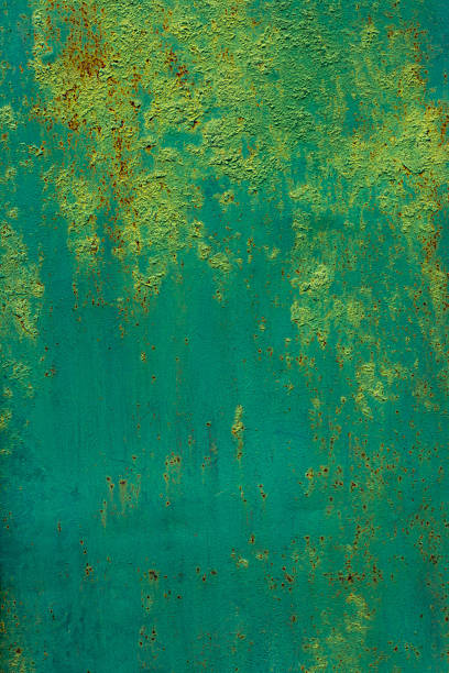 istock Weathered metal surface with rust and corrosion outdoors 2220336629