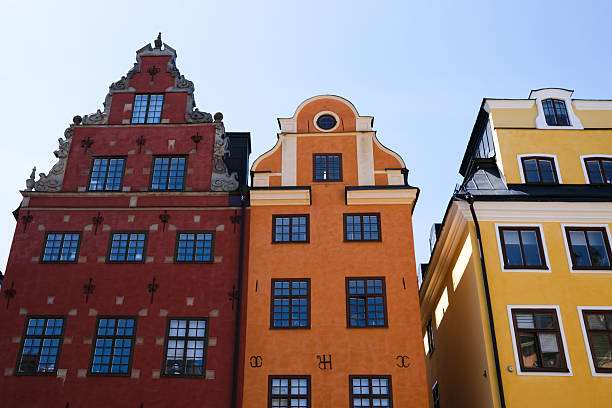 Buildings in Old Town Stockholm