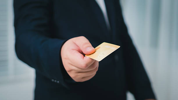 istock Business transaction hand office environment image of payment exchange professional context 2220351031