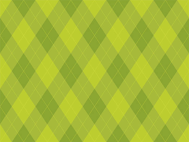 istock Classic argyle pattern in shades of green. Timeless design, perfect for backgrounds, textiles, or adding a touch of preppy style. Versatile and visually appealing. 2220355989