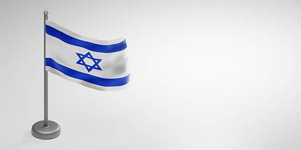 istock Independence Day of Israel. 3d render. 2220356728