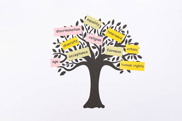 istock Human rights, tolerance, equality , ethnic and diversity concept, colorful tree, gender acceptance, religion and multicultural society 2220378654