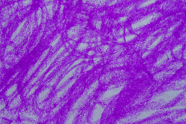 istock Purple oil pastel paint texture background, abstract design element 2220381794