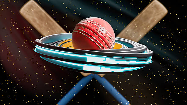 istock Abstract Cricket tournament promotional material 2220387047