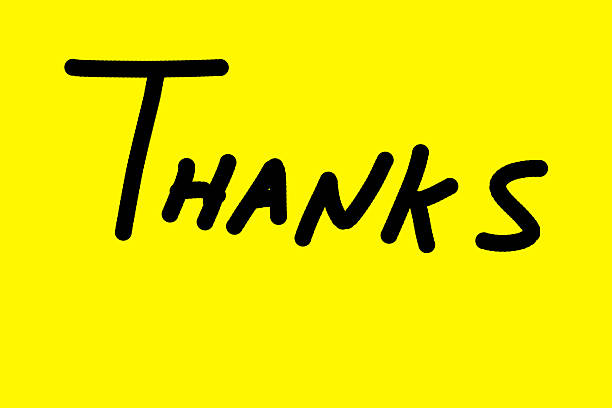 Creative calligraphic thank you template design. Conceptual Thank You typography. Editable illustration.