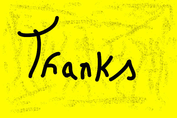 Creative calligraphic thank you template design. Conceptual Thank You typography. Editable illustration.