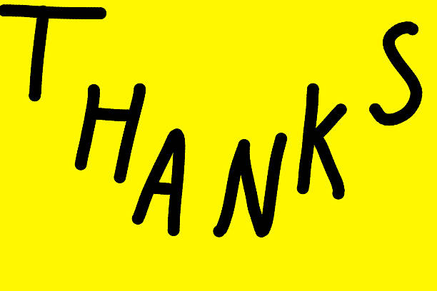 Creative calligraphic thank you template design. Conceptual Thank You typography. Editable illustration.
