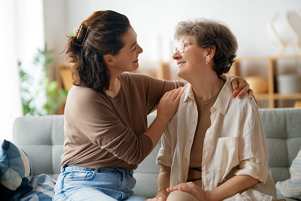 istock Happy patient and caregiver 2220394342